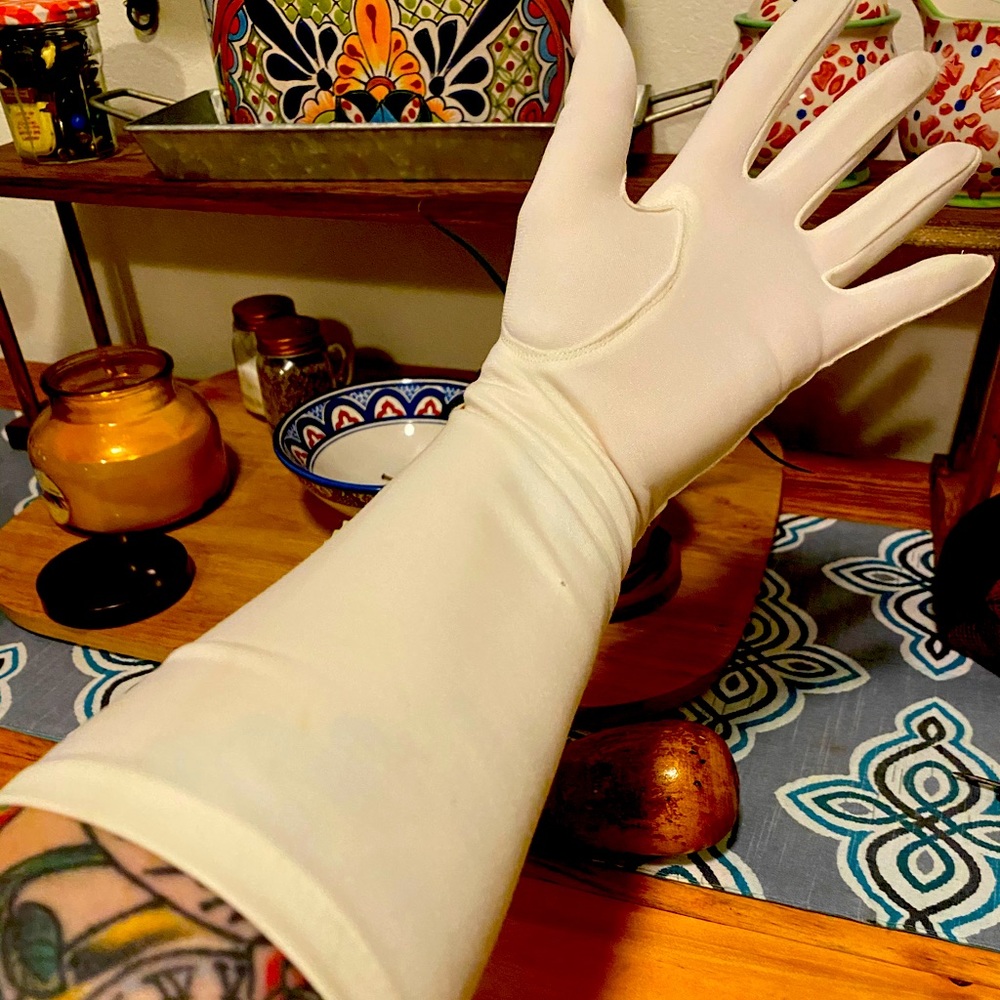 Vintage ladies evening gloves